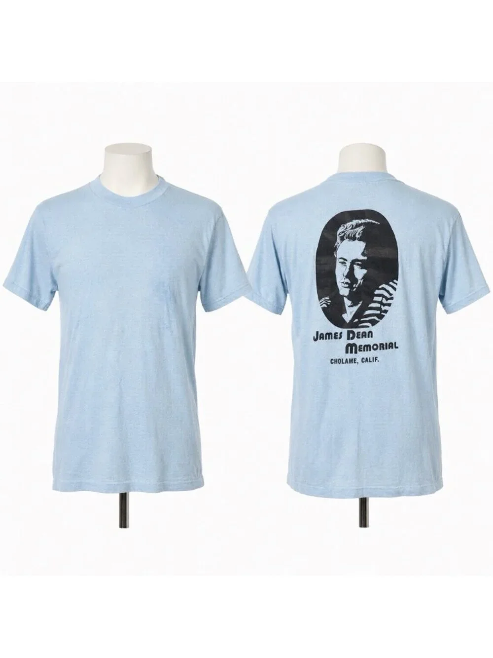 Vintage James Dean Memorial Cholame CA T-Shirt Medium Sneakers USA 50/50